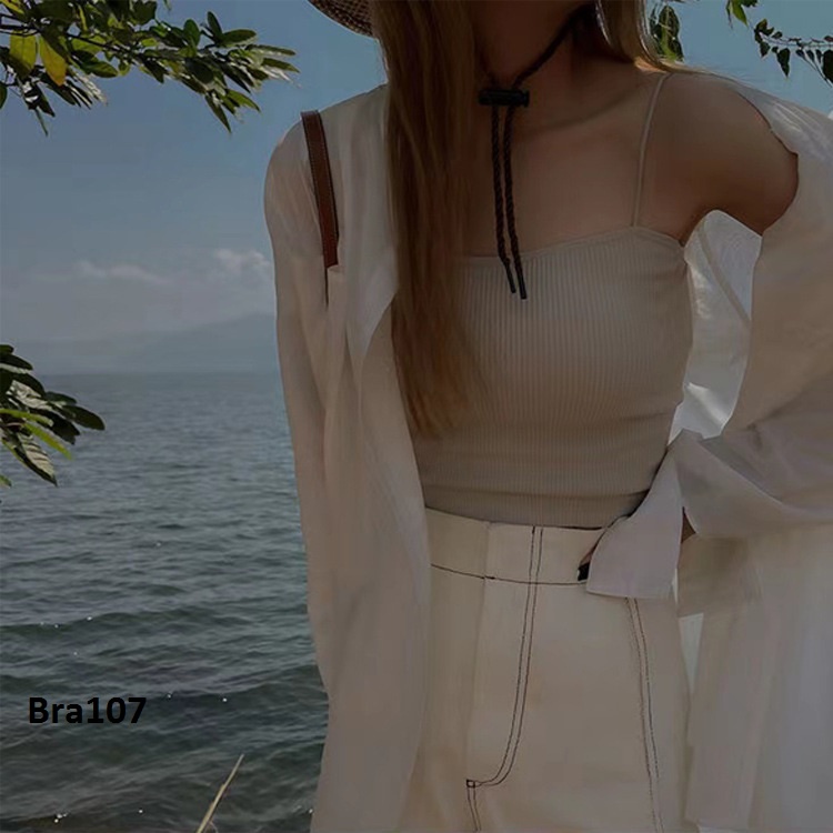 Áo Bra Hai Dây Cotton Gân Tăm Mềm Mại | BigBuy360 - bigbuy360.vn