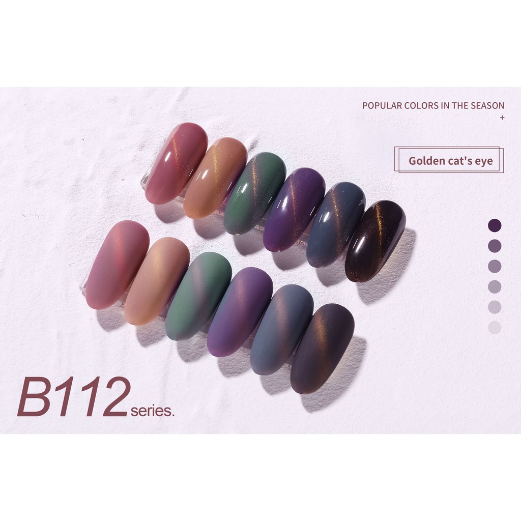 Sơn gel JINJU mã B112 chai 15ml chính hãng