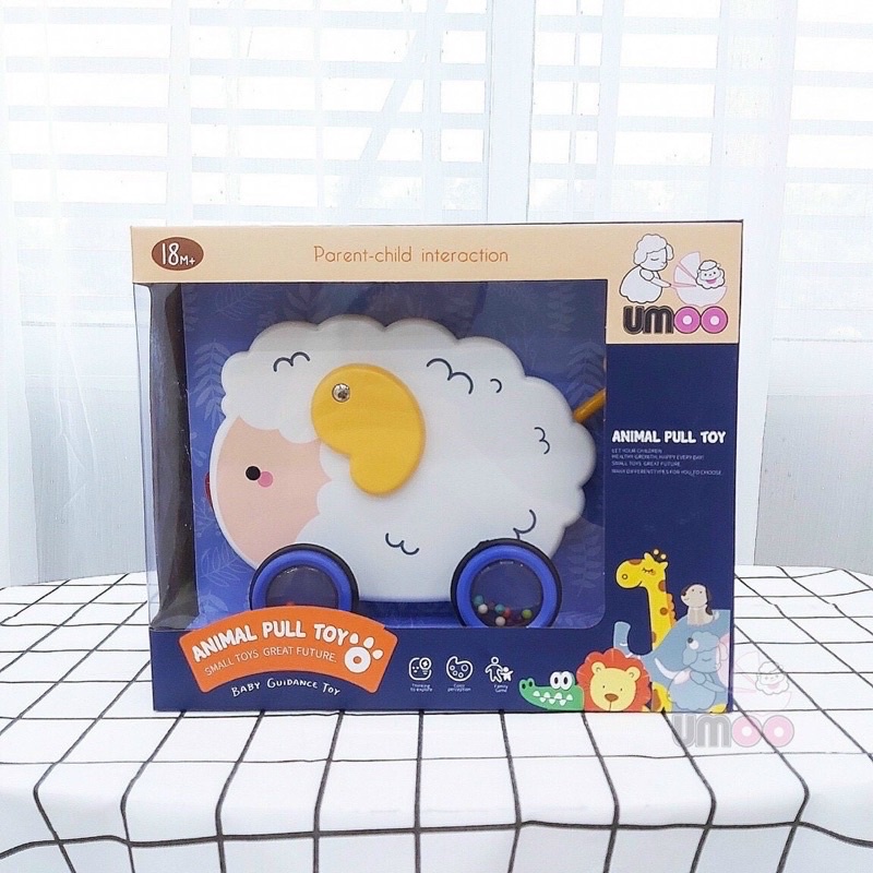 đồ chơi thú kéo umoo an toàn cho bé