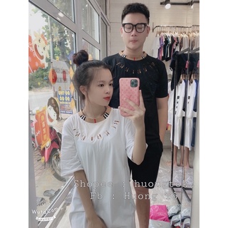 Áo Bbr trắng đen