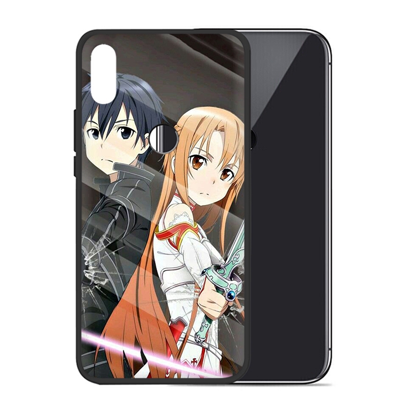 Ốp Lưng Nhựa Tpu Họa Tiết Hoạt Hình Sword Art Online Thời Trang Cho Realme C2 C3 2 3 5 6 Pro 5i 5s X Lite Q Xt X2 X50 A5