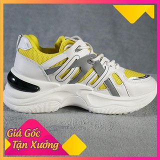 [Ảnh thật] 💎Giày nữ THỜI TRANG ✔️Giày Thể Thao GIÁ RẺ, Thân Giày Phản Quang, Lưới POLY Thoáng Khí