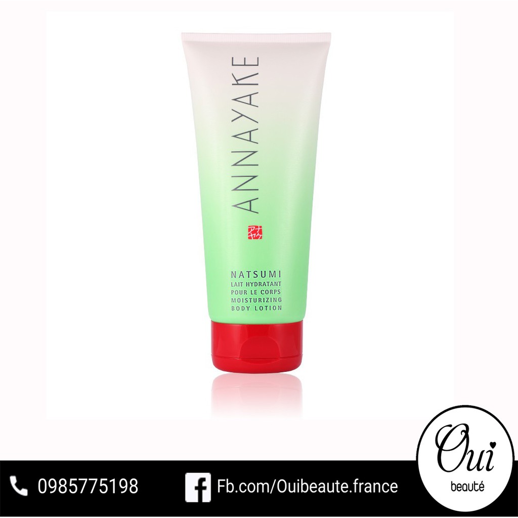 Sữa dưỡng thể và Sữa tắm Annayake hương Natsumi 200ml Ouibeaute | BigBuy360 - bigbuy360.vn