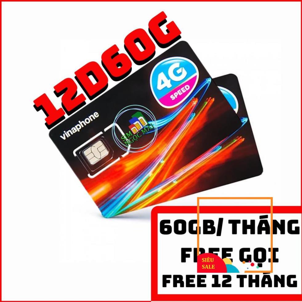 SIM 4G VINA VD89P, VD149  , FHAPPY TRỌN GÓI 12 THÁNG KHÔNG NẠP TIỀN - 4GB/NGÀY - 120GB/THÁNG DATA TỐC ĐỘ CAO