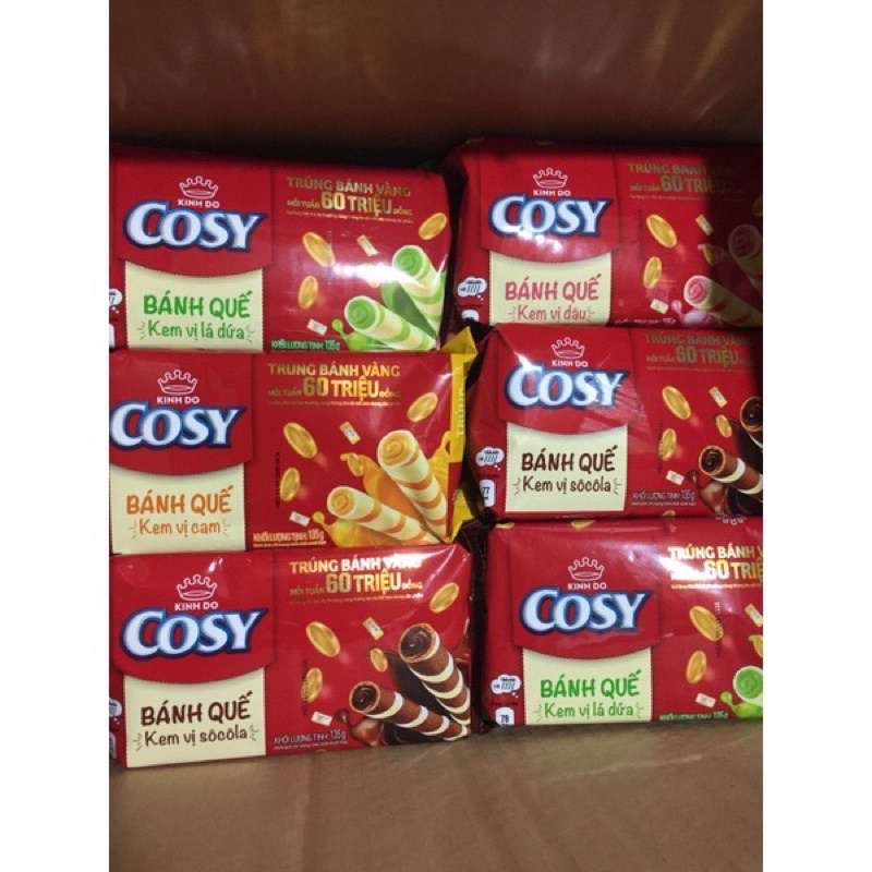 Bánh quế nhân kem Cosy Kinh Đô 135g