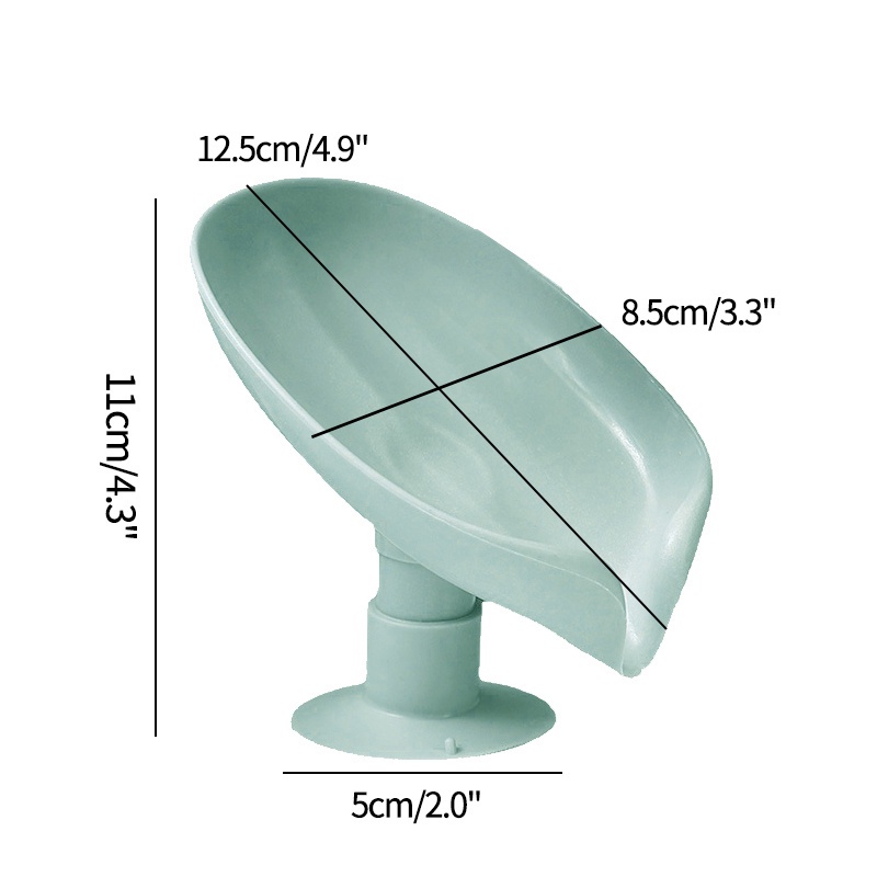 Giá Để Xà Phòng Ráo Nước Có Giác Hút Gắn Tường Không Cần Đục Lỗ Có Thể Tháo Rời Cho Nhà Tắm