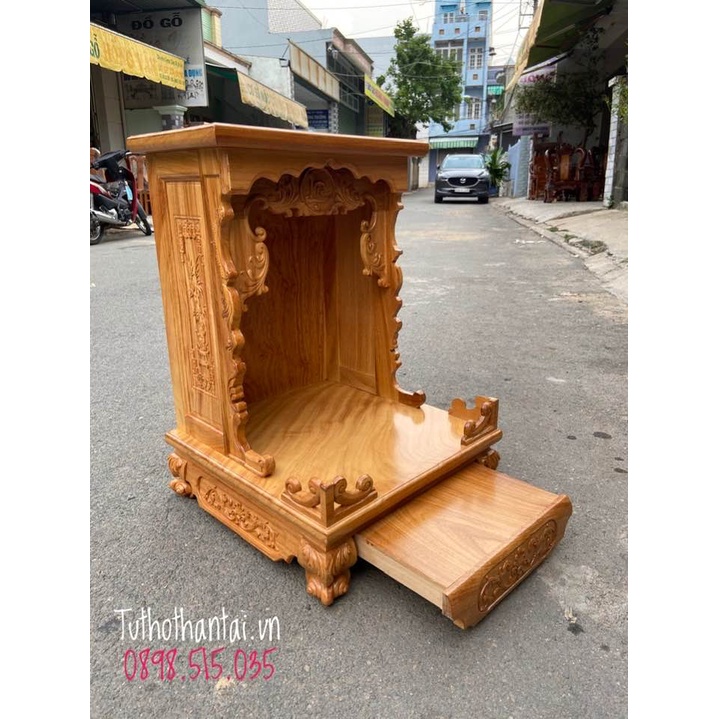 Bàn thờ thần tài ông địa mẫu hiện đại 48 x 68cm  - TUTHOTHANTAI.VN