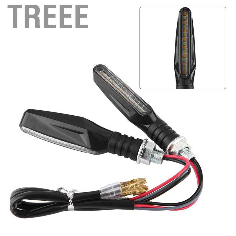 FLEXIBLE Set 2 Đèn Led Xi Nhan 3000k Cho Xe Mô Tô