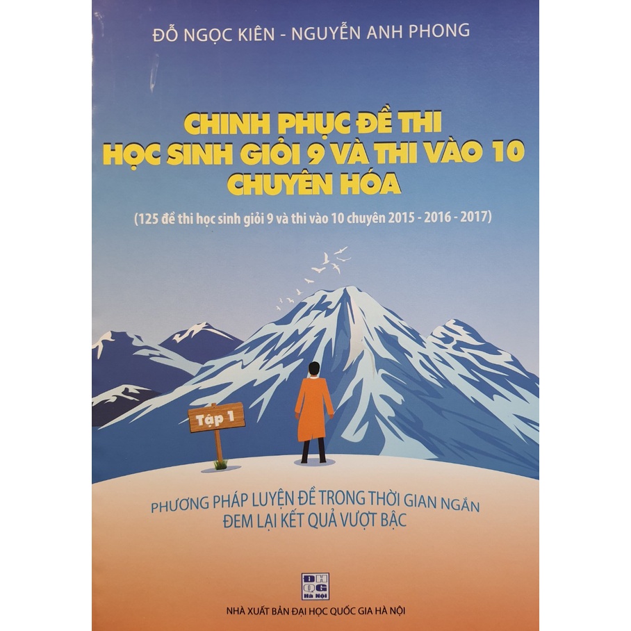 Sách - Combo Chinh phục đề thi học sinh giỏi 9 và thi vào 10 chuyên Hóa