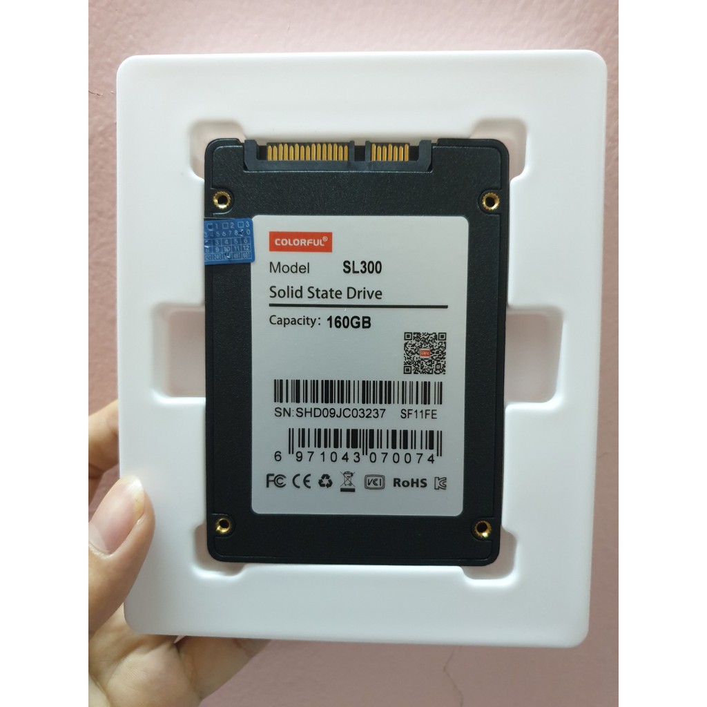 [Mã ELCLJUN giảm 7% đơn 500K] Ổ Cứng SSD 160GB Colorful SL300 Bảo Hành Chính hãng 3 Năm NWH Phân phối | BigBuy360 - bigbuy360.vn