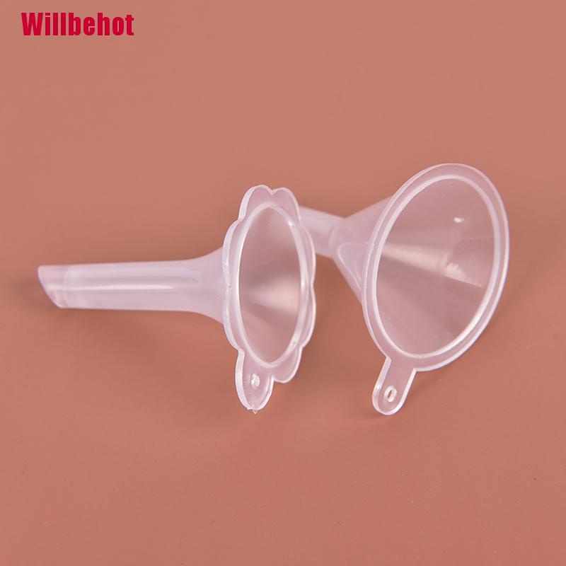 [Hàng mới về] Bộ 2 phễu nhựa mini dùng chiết nước hoa tiện lợi