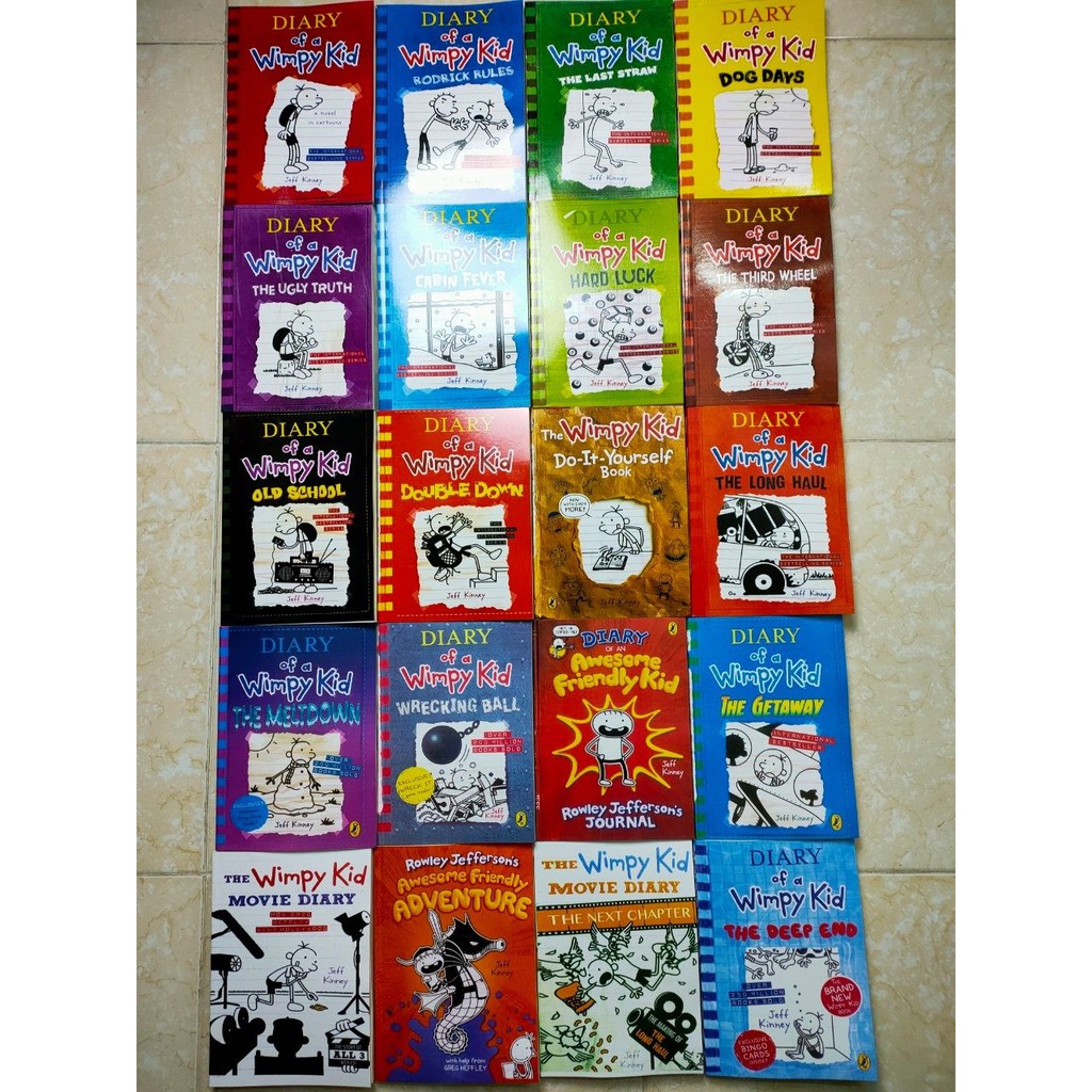 Diary of a wimpy kid 20 cuốn