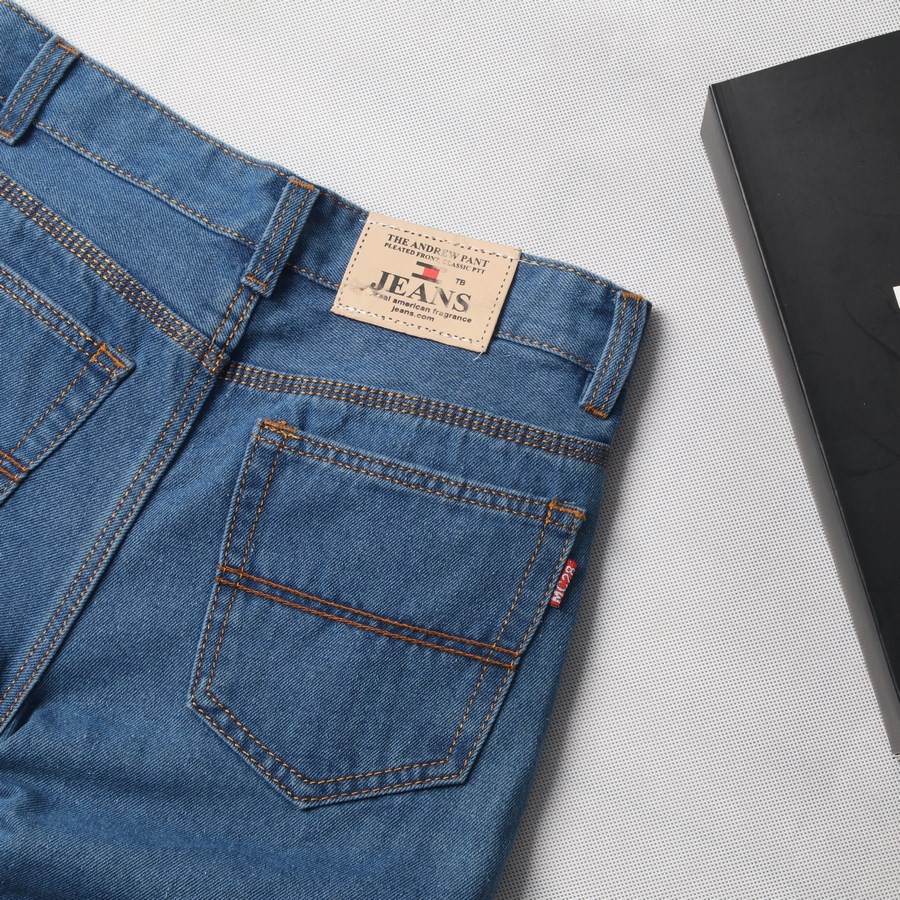 Quần short jean đẹp MT391, Vải đẹp bán shop Minh Thư chuyên quần bò ngố nam