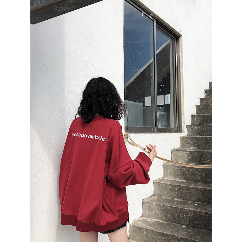 Áo Hoodie Dáng Rộng Phong Cách Hàn Quốc 2021 Mới Cho Nữ | BigBuy360 - bigbuy360.vn