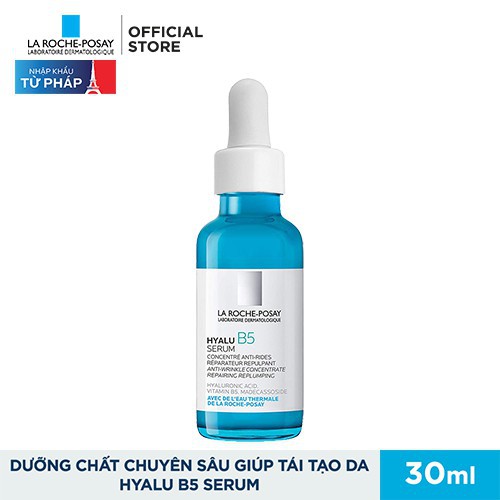 Dưỡng chất chuyên sâu giúp hỗ trợ quá trình tái tạo da La Roche-Posay Hyalu B5 Serum 30ml