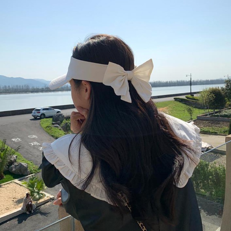 Mũ Lưỡi Trai Mùa Hè Bảo Vệ Da Không Chóp Có Thể Điều Chỉnh Cho Nữ