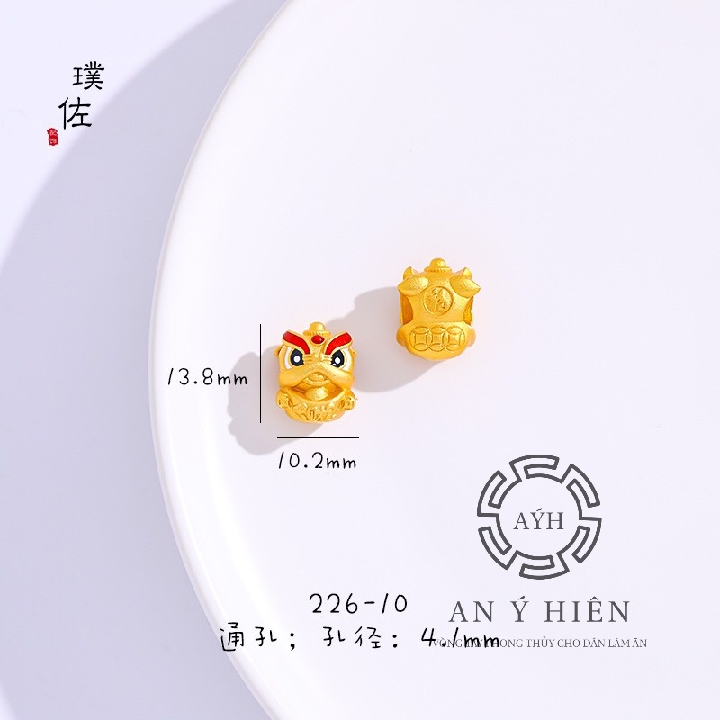 Charm Ông lân sinh vàng #C473 ( An Ý Hiên)