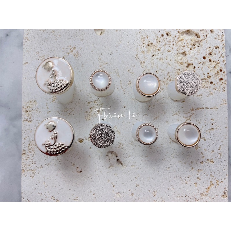 Tách ngón chân nail siêu xinh cute bộ 8 cái