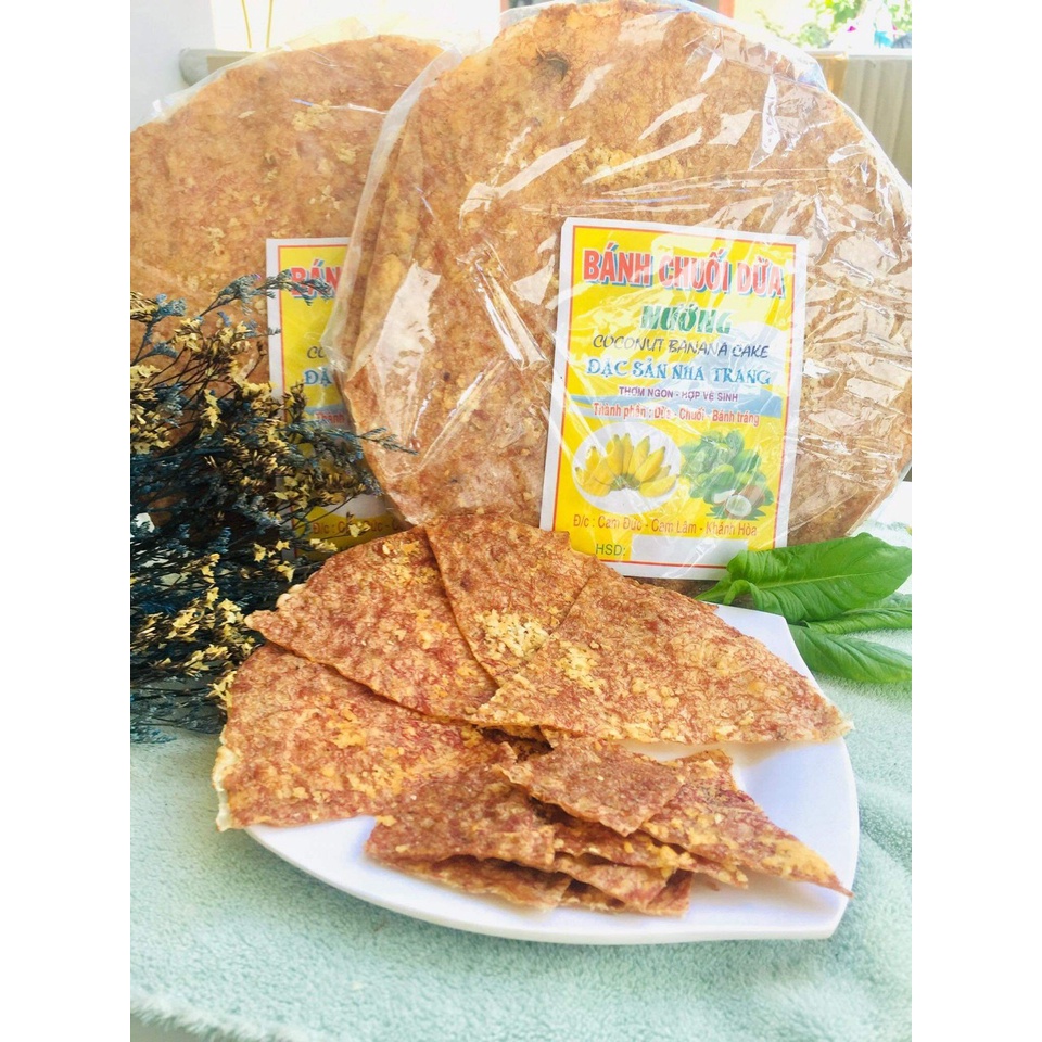 Bánh Tráng Chuối Dừa Nướng Nha Trang