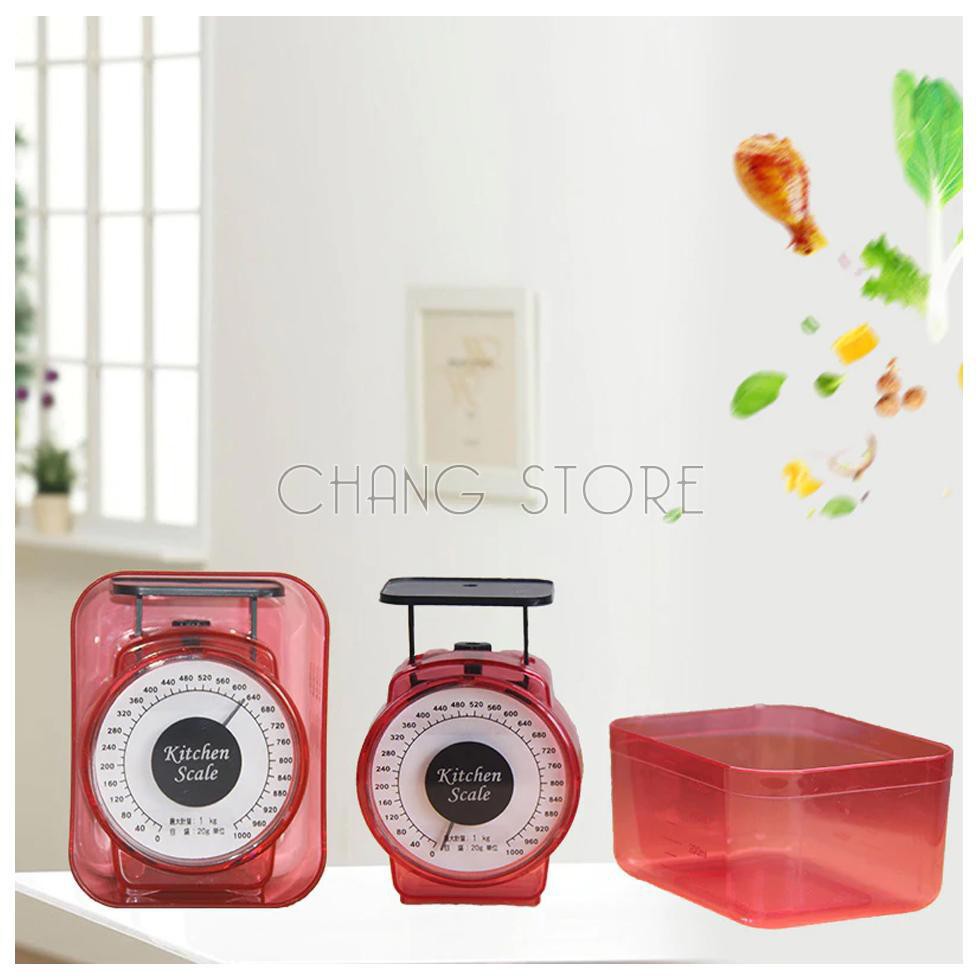 Cân Đồng Hồ Mini Nhà Bếp Nhật