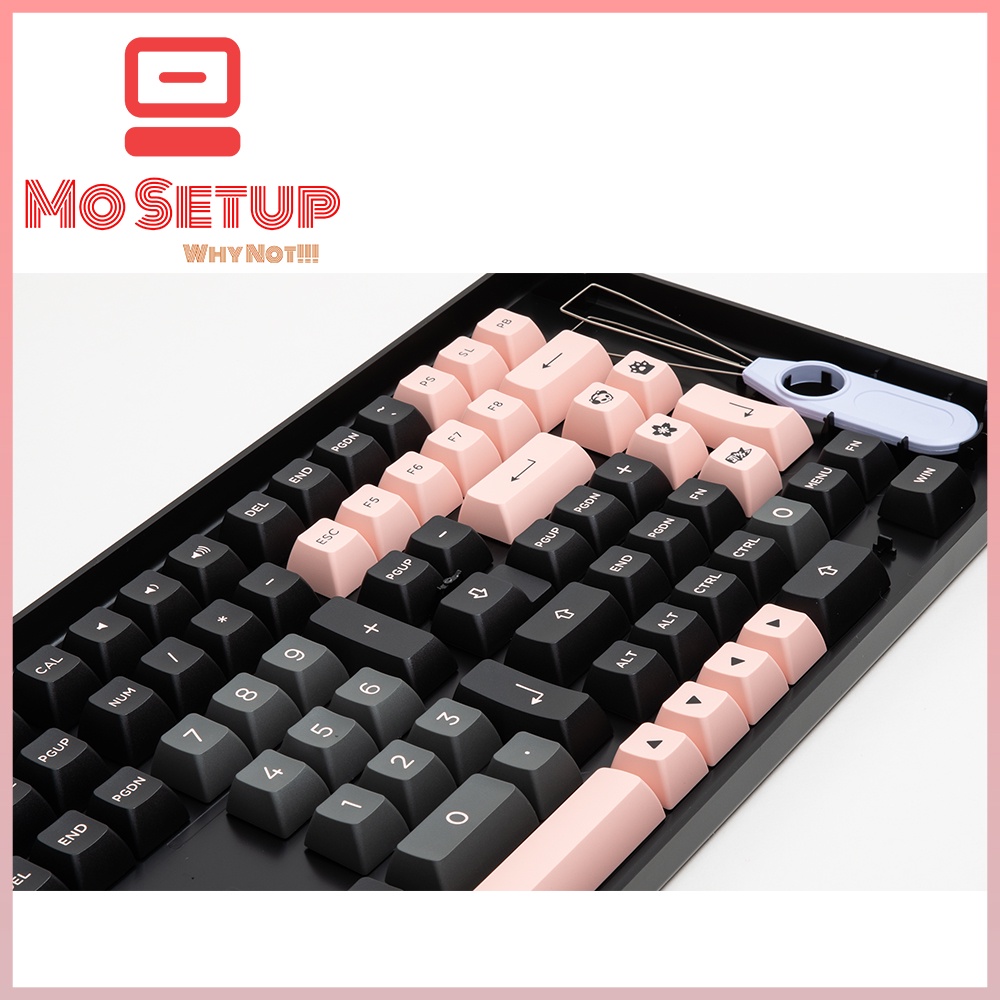 AKKO Keycap set – Black Pink