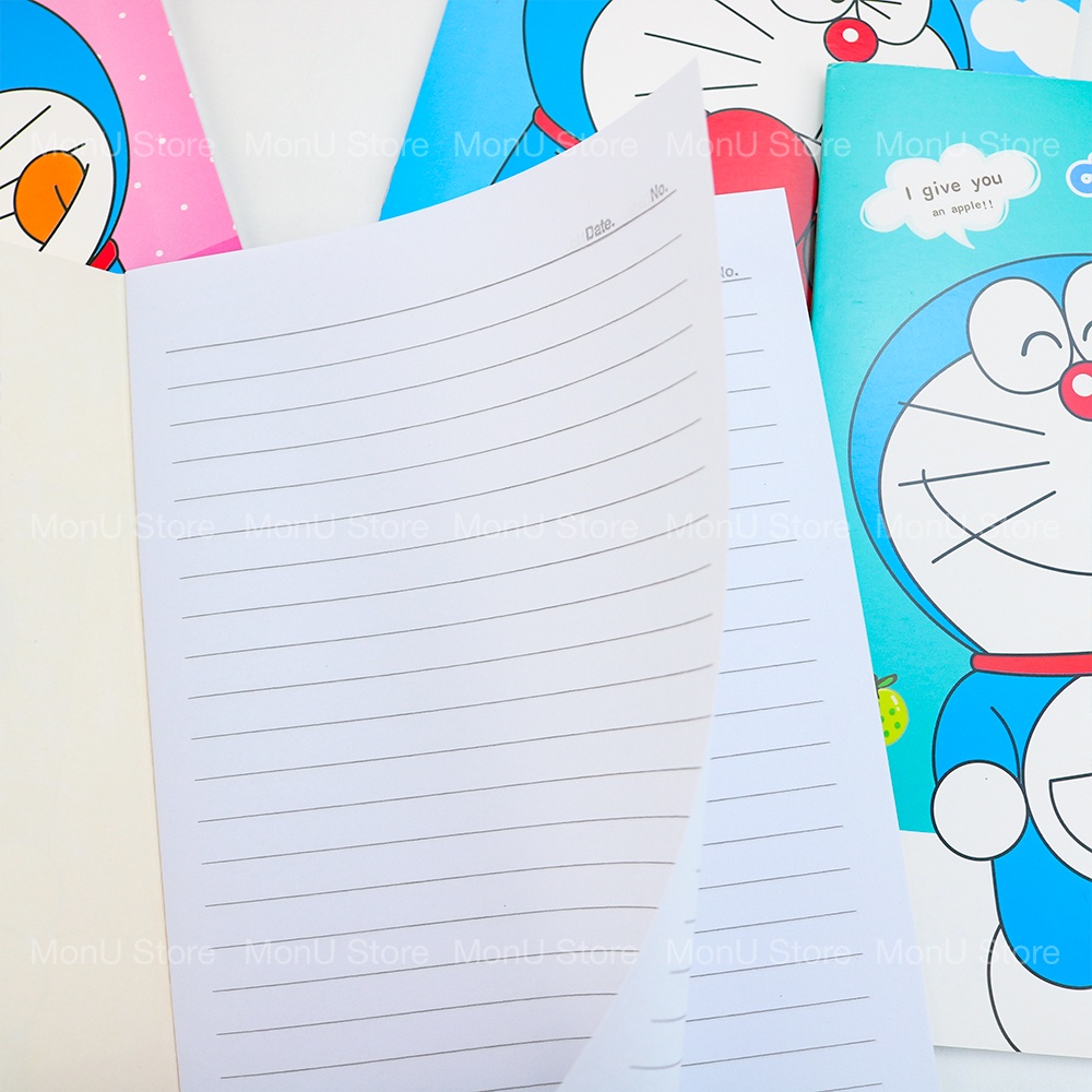 Sổ A5, sổ tay kẻ ngang hình DORAEMON DOREMON dễ thương cute MON0286 TooYoo