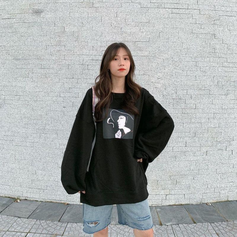 Sét áo nỉ cô gái in 5d quần bom siêu xinh về hàng | BigBuy360 - bigbuy360.vn