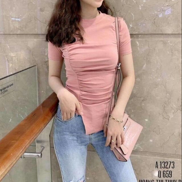 áo lệch vạt