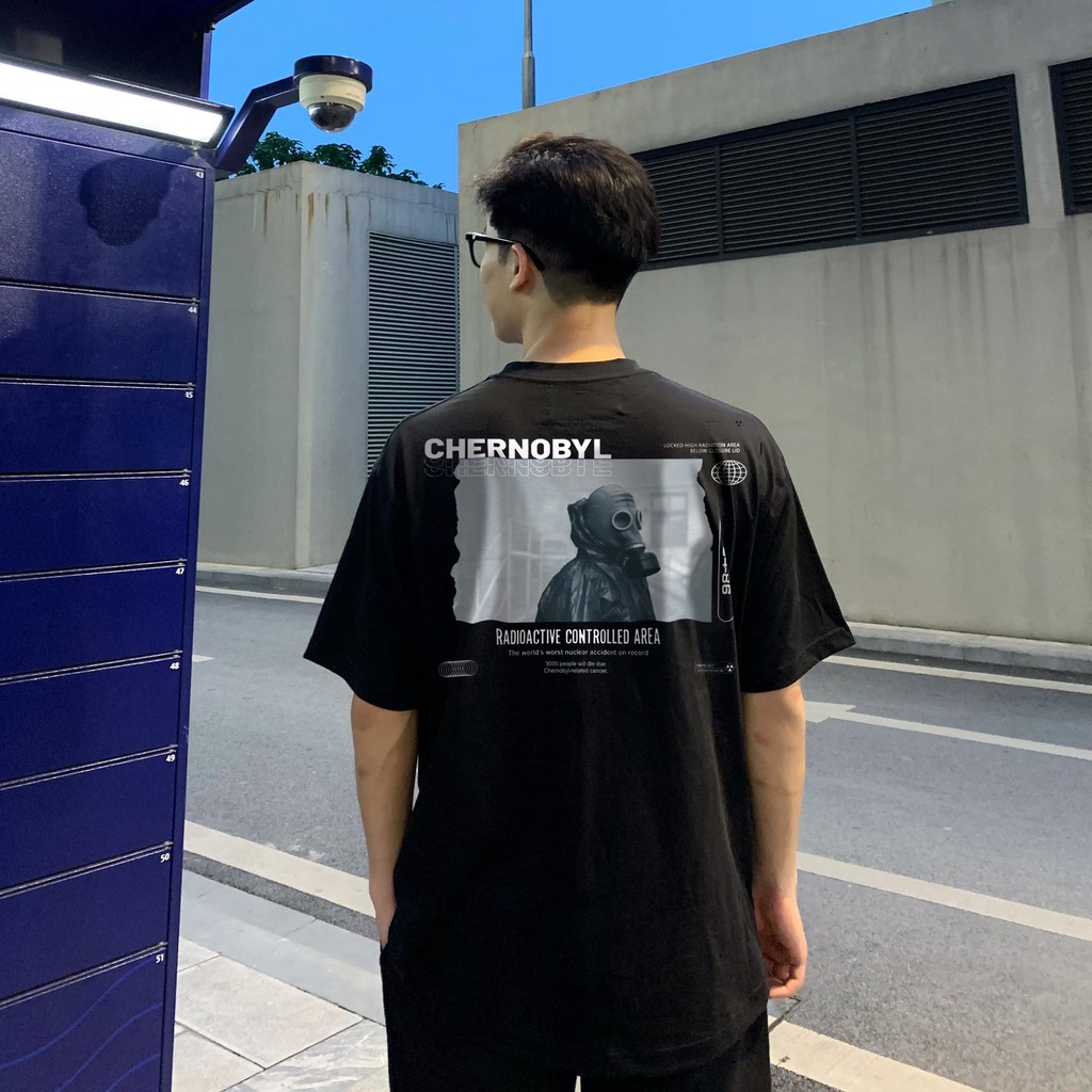 Áo phông form rộng unisex Localbrand -  THE SIX - Chernobyl [T609] | BigBuy360 - bigbuy360.vn