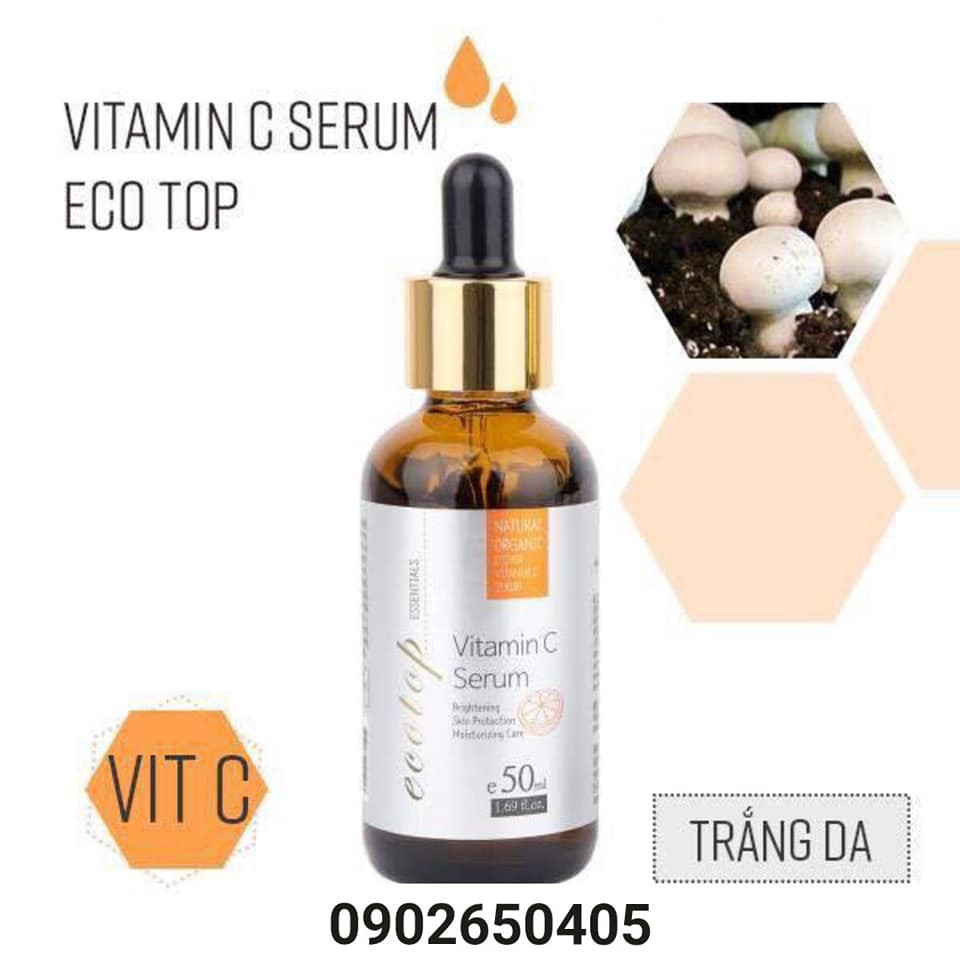 Serum trắng da,nám ,mờ thâm Ecotop Vitamin C