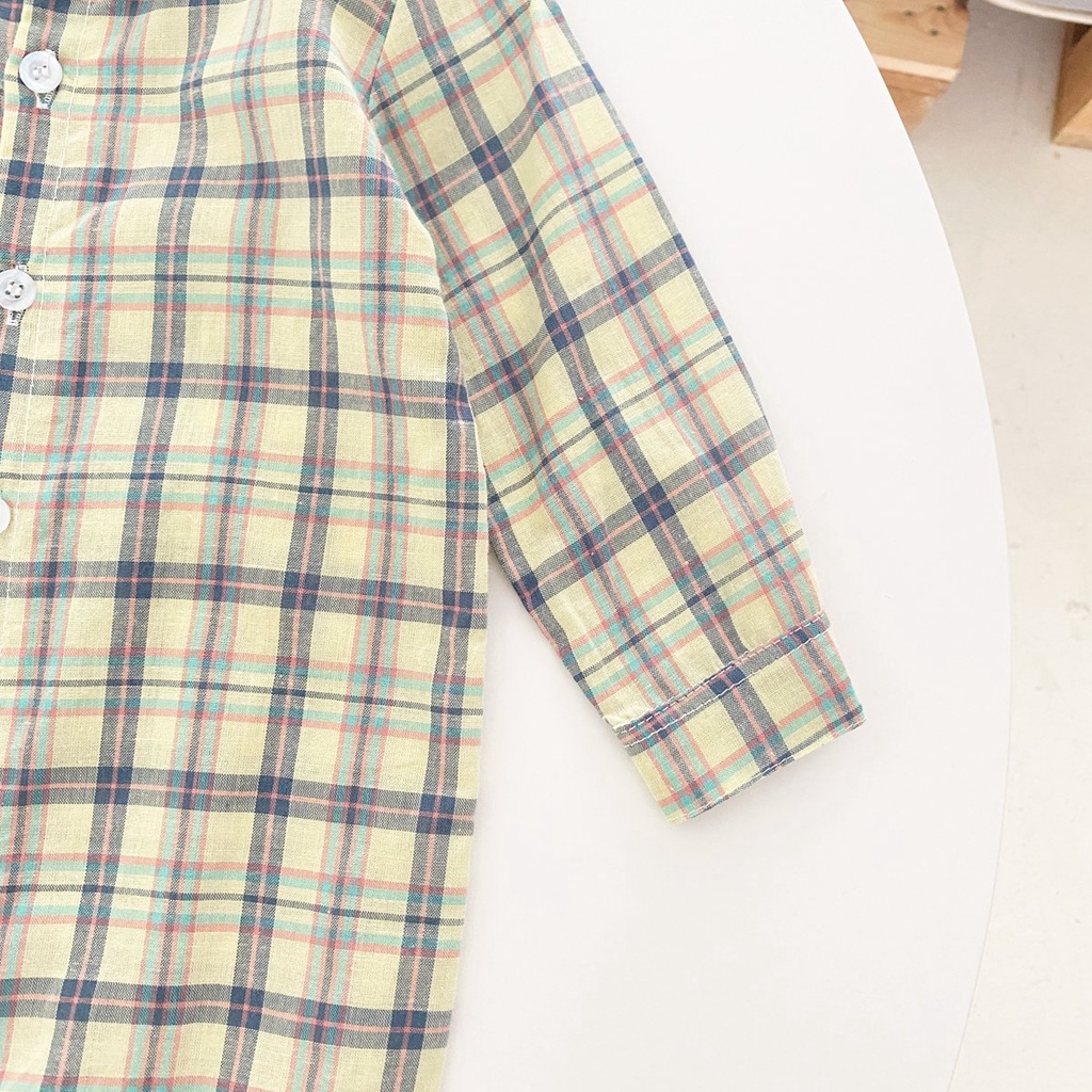 Sanlutoz Đứa bé Những cậu bé Rompers Thời trang Kẻ sọc Tay áo dài Dễ thương