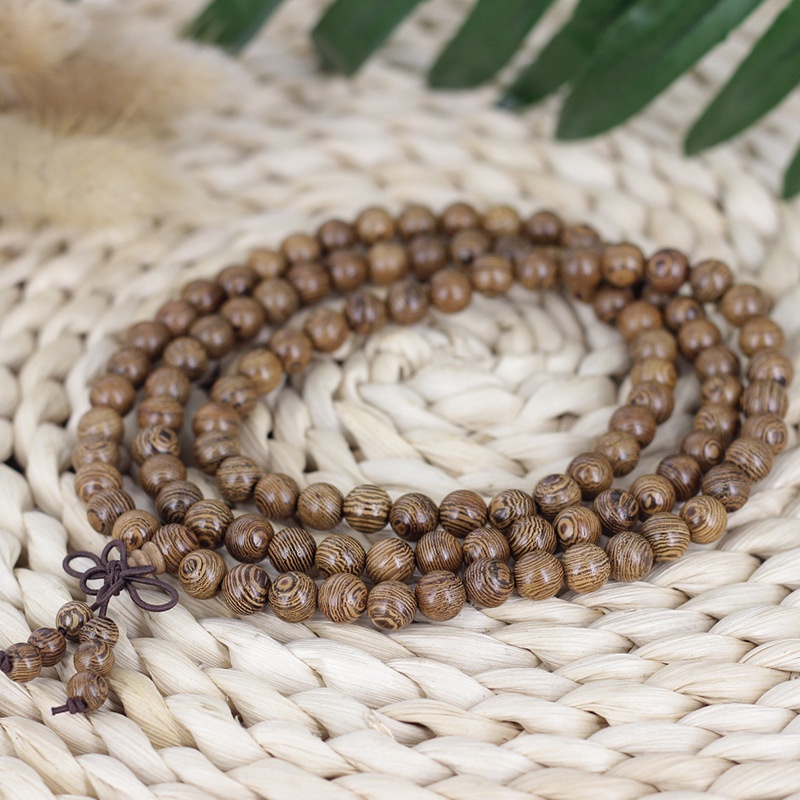 Chuỗi đeo tay/Vòng tay phong thủy bằng gỗ hương, tràng hạt 6 li - 8 li thơm nhẹ mùi gỗ tự nhiên💕FREESHIP 50k💕Dear Ladies