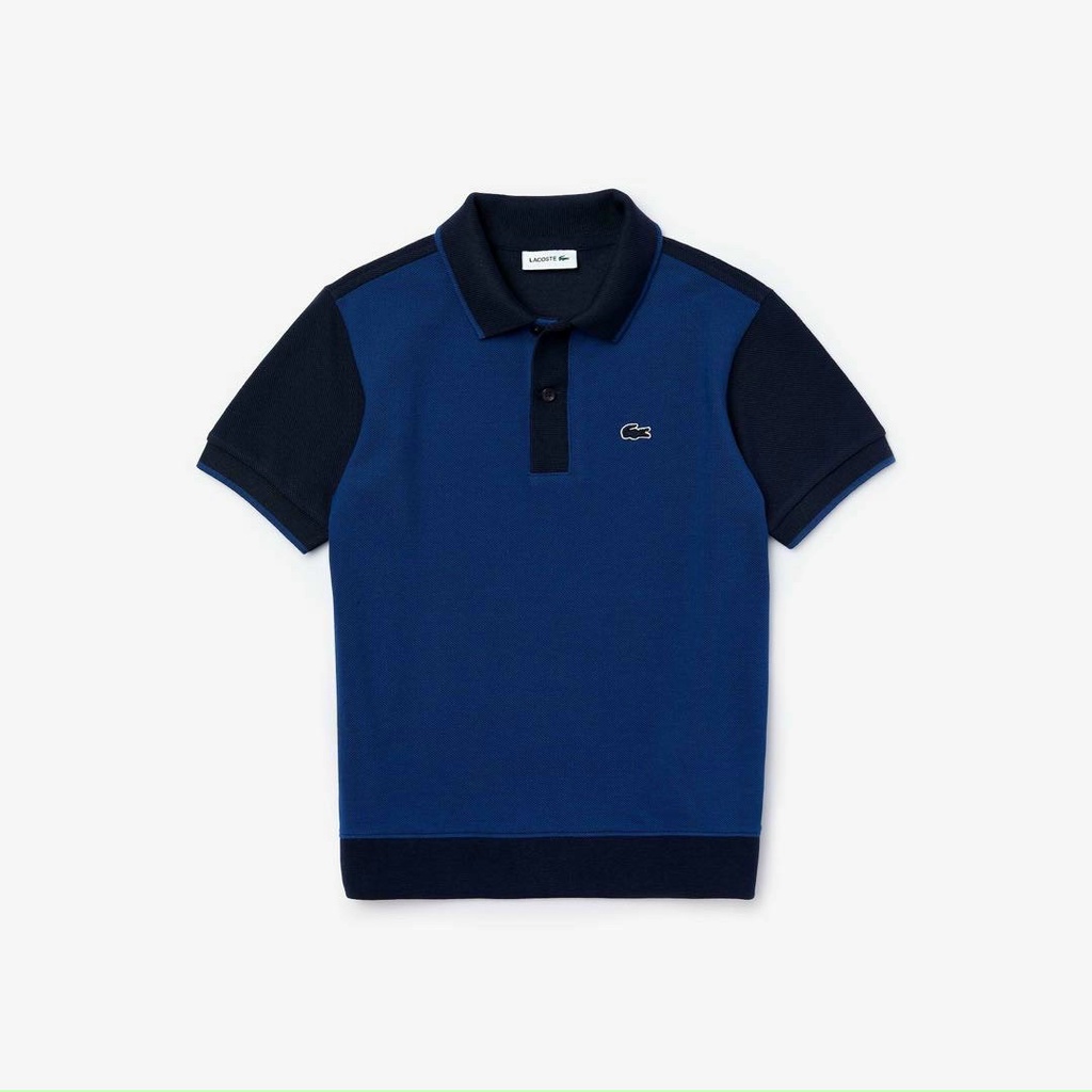 Áo cộc tay bé trai - Áo polo Lacoste chất cotton cho bé trai size 100-150