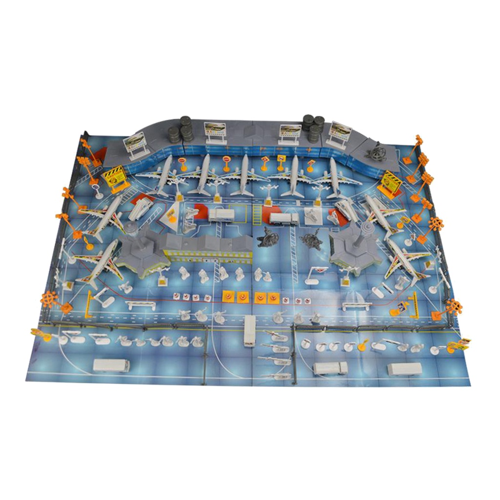 Bộ Đồ Chơi Lắp Ráp Sân Bay Độc Đáo