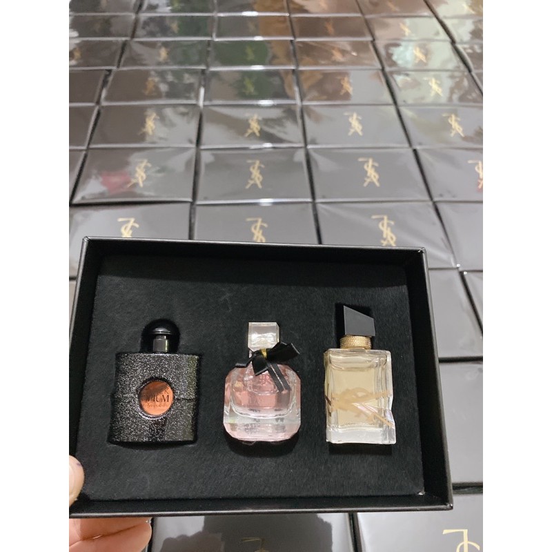 Nước Hoa YSL, Set Nước hoa Mini YSL 3 mùi thơm.
