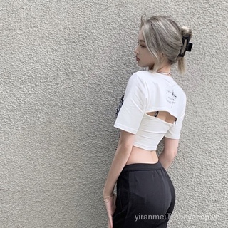 Uniquely Designed Short Sleeve Croptop For Women