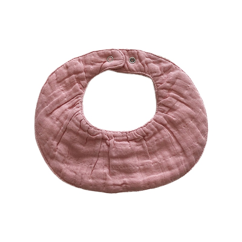 Yếm Ăn Cotton Màu Sắc Xinh Xắn Cho Bé Sơ Sinh