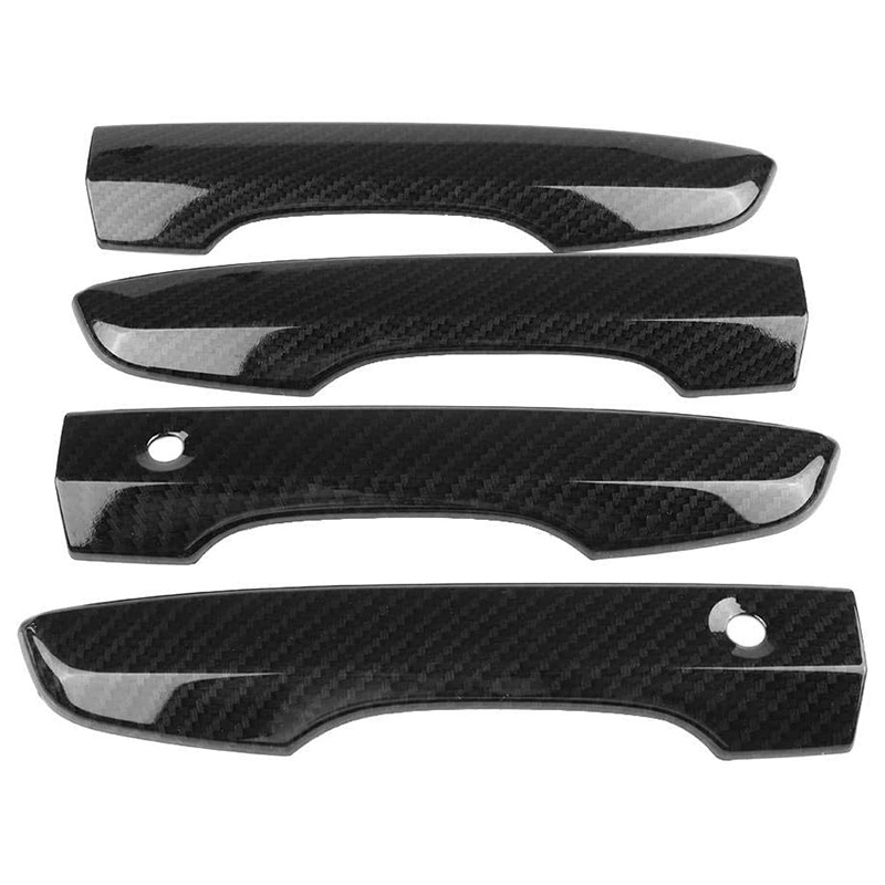 Ốp Bọc Tay Nắm Cửa Bên Phải Bằng Sợi carbon Cho honda civic 10th gen 2016 2017 2018 2019