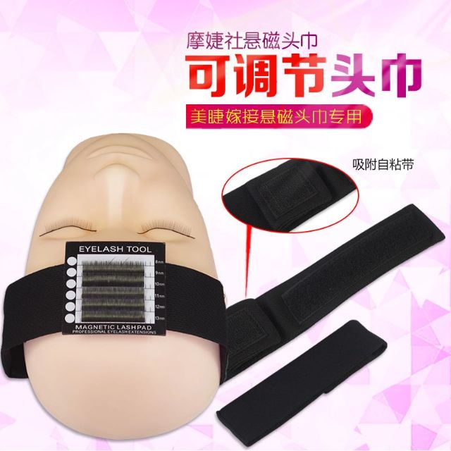 Băng đô nối mi và miếng dán để mi nam châm tiện lợi chuyên nghiệp cho thợ nối mi. Mửng đế mi nam châm