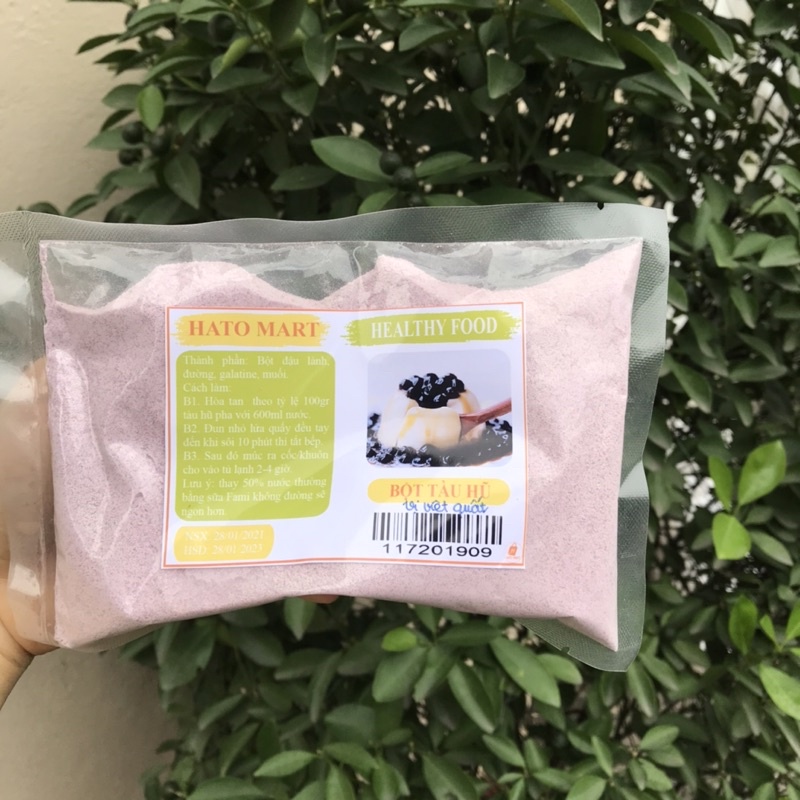 200G- 500G Bột tàu hũ có sẵn vị trà xanh, khoai môn, xoài, sầu riêng, sôcla, sữa dừa