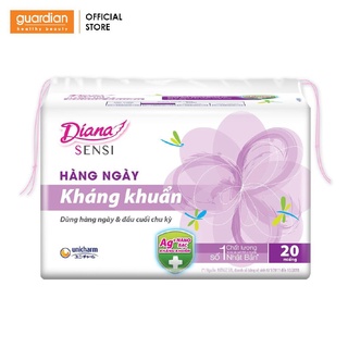 Băng vệ sinh diana sensi kháng khuẩn hàng ngày 20 miếng - ảnh sản phẩm 2