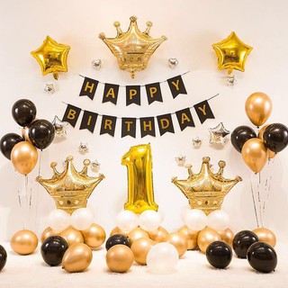 Set Bóng Sinh Nhật Happy Birthday cực lung linh