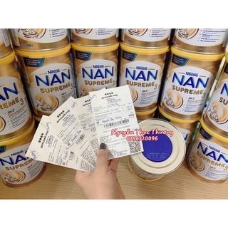 Sữa Nan Supreme Nga HMO cho bé dị ứng đạm bò nhẹ 400gr