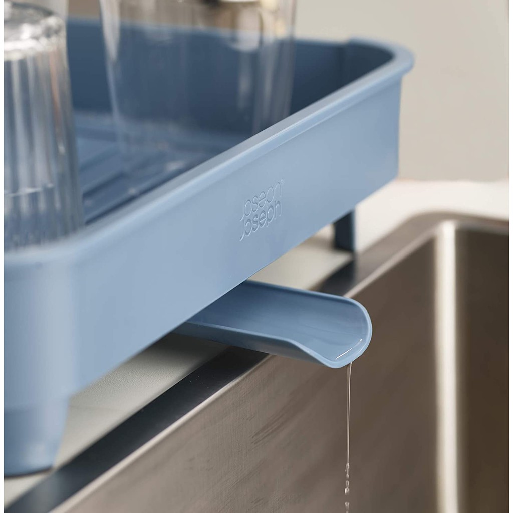 Khay đựng bát đĩa Joseph Joseph 85185 Exten Expandable Dish Drainer nhựa - giá úp bát thông minh