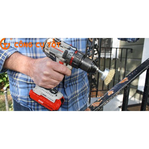 Bánh cước đánh rỉ sắt mạ đồng Φ100 Hệ inch