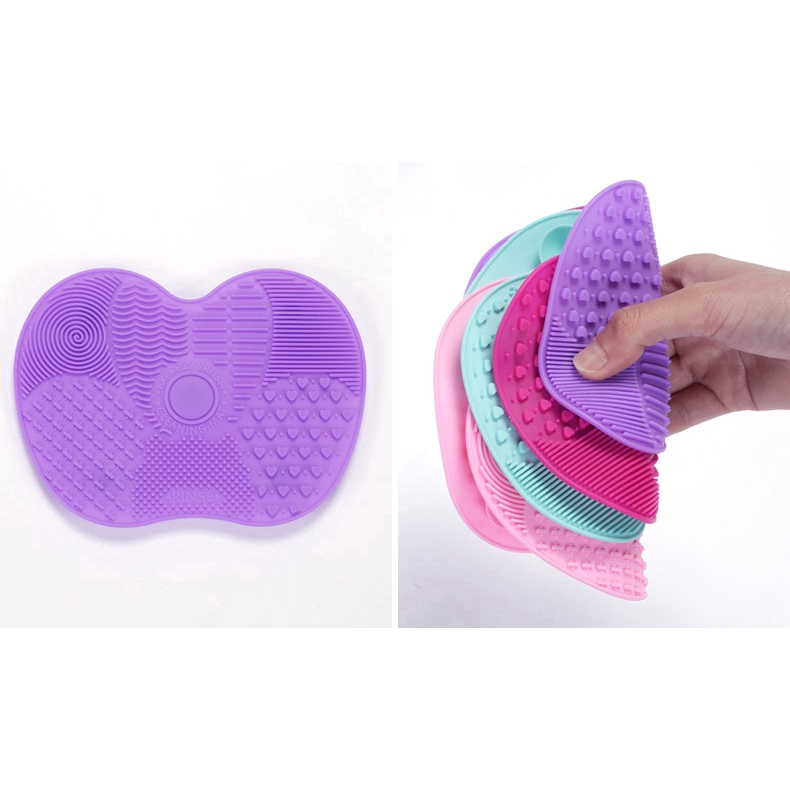 [Hàng mới về] Miếng silicon CEP dùng rửa cọ trang điểm đa năng dễ dùng