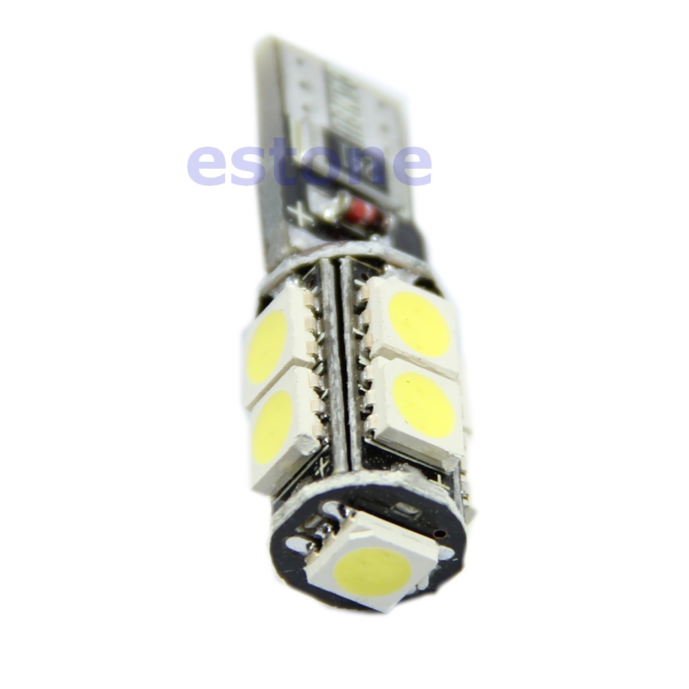 Bộ Đèn Pha Chống Sương Mù LED T10 W5W 5050 9-SMD Cho Xe Hơi