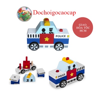 Lắp ráp xe cảnh sát Winwintoys