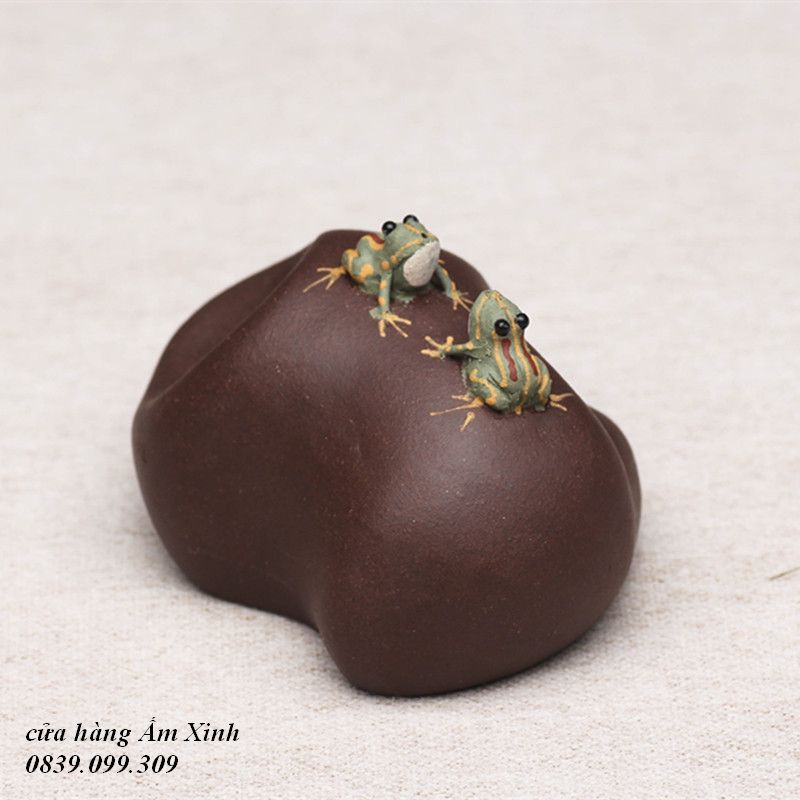 Đồ chơi bàn trà Ếch phun nước