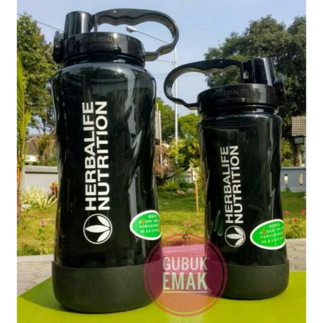 HERBALIFE (Hàng Mới Về) Bình Sữa Thảo Dược Màu Đen Nhập Khẩu 1 Liter 2 Liter 1000 ml 2000 ml